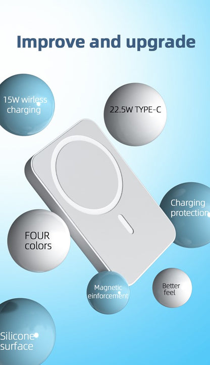 Magnetic Power Bank for Type C